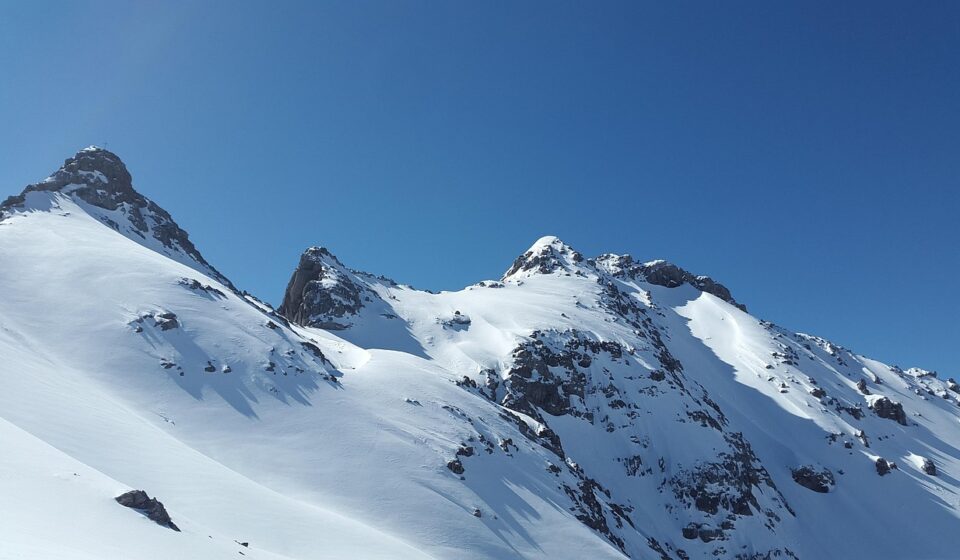 stone kar tip, alps, lechtal, pewter tip, nature, winter, mountains, snowy