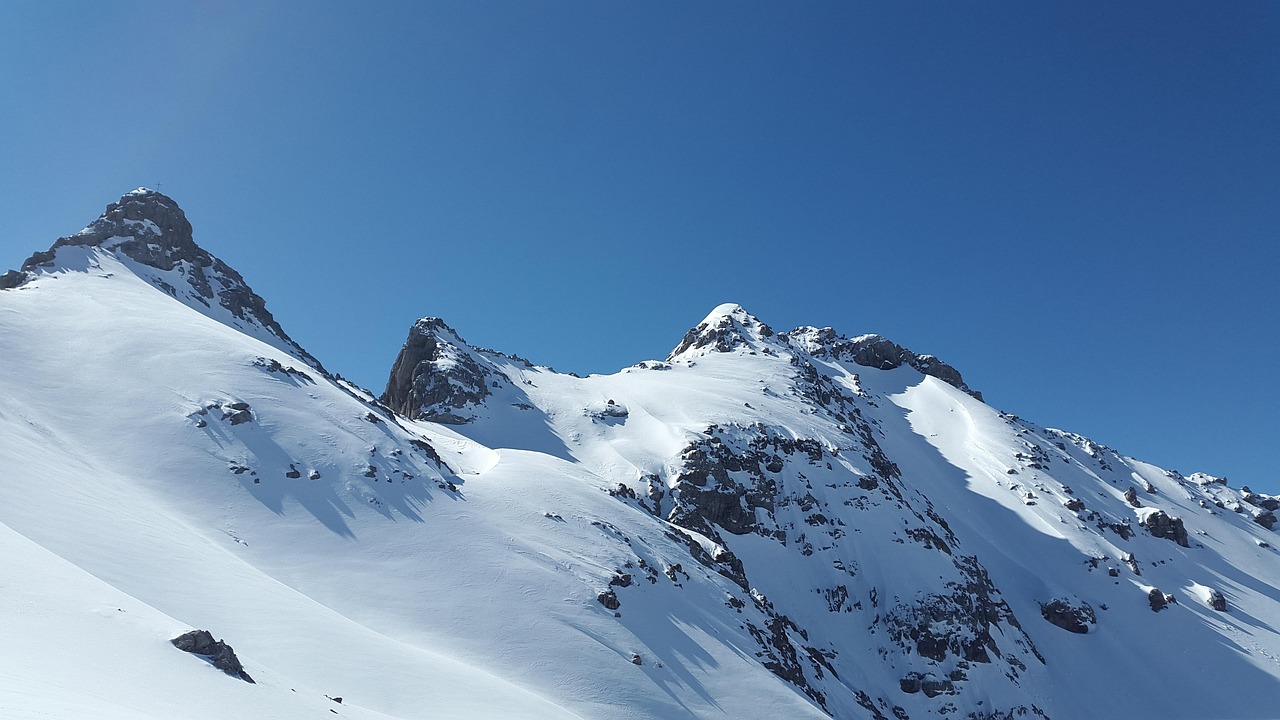stone kar tip, alps, lechtal, pewter tip, winter, mountains, nature, snowy