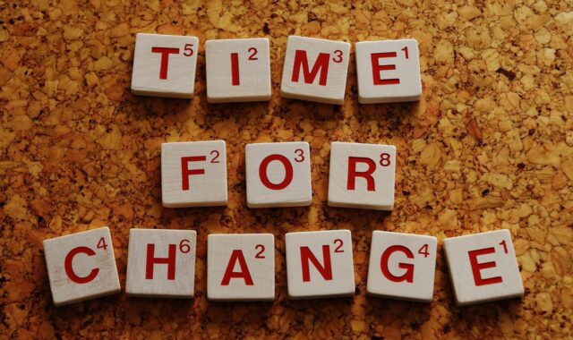 time for a change, new ways, letters, words, writing, words, words, words, words, words